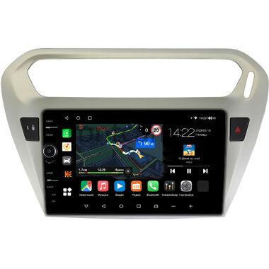 Citroen C-Elysee 2012-2024 Canbox M-Line 7840-9118 Android 10 (4G-SIM, 2/32, DSP, QLed)