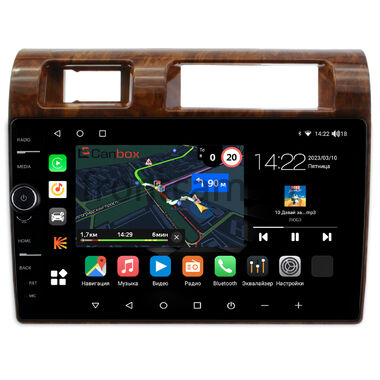 Toyota Land Cruiser 70 (2007-2022) (дерево) Canbox M-Line 7841-9-1121 на Android 10 (4G-SIM, 4/64, DSP, QLed)