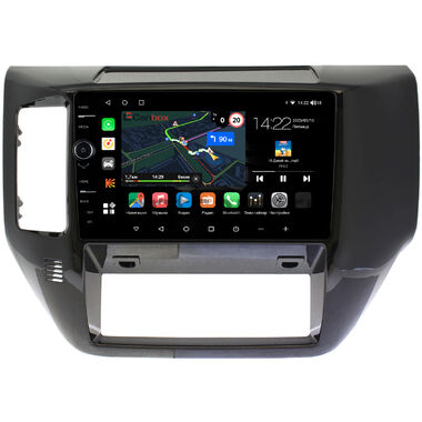 Nissan Patrol (Y61) 2004-2010 (черная, глянцевая) Canbox M-Line 7841-9-239 на Android 10 (4G-SIM, 4/64, DSP, QLed)