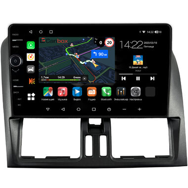 Volvo XC60 2008-2017 (матовая, темно-серая) Canbox M-Line 7841-9-788 на Android 10 (4G-SIM, 4/64, DSP, QLed)