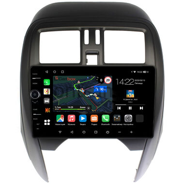 Nissan March (K13) 2013-2024 Canbox M-Line 7841-9-NI097N на Android 10 (4G-SIM, 4/64, DSP, QLed)