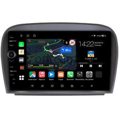 Mercedes-Benz SL (R230) 2006-2011 Canbox M-Line 7841-9403 на Android 10 (4G-SIM, 4/64, DSP, QLed)