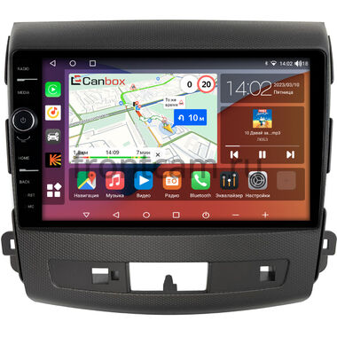 Mitsubishi Outlander XL (2005-2013) Canbox H-Line 7842-9-004-1 без Rockford на Android 10 (4G-SIM, 4/32, DSP, QLed)