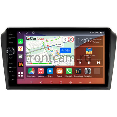 Mazda 3 (BK), Axela 2003-2009 Canbox H-Line 7842-9032 на Android 10 (4G-SIM, 4/32, DSP, QLed)