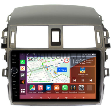 Toyota Corolla (E150) (2006-2013) Canbox H-Line 7842-9061 на Android 10 (4G-SIM, 4/32, DSP, QLed)