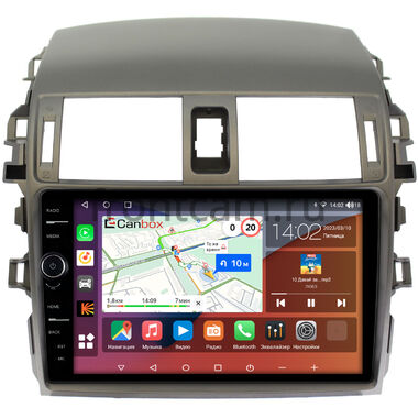 Toyota Corolla (E150) 2006-2013 Canbox H-Line 7842-9061 на Android 10 (4G-SIM, 4/32, DSP, QLed)