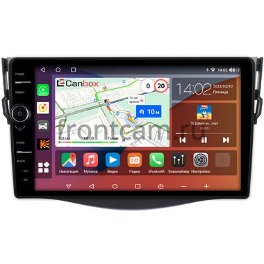 Toyota RAV4 3 (XA30) 2005-2016 Canbox H-Line 7842-9086 на Android 10 (4G-SIM, 4/32, DSP, QLed)