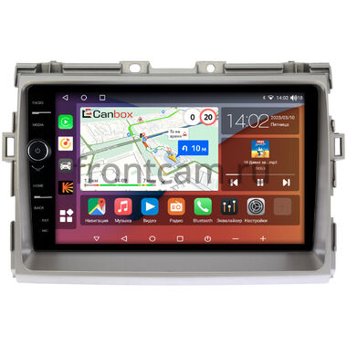 Toyota Estima 3 (2006-2016), Previa 3 (XR50) (2006-2019) Canbox H-Line 7842-9093 на Android 10 (4G-SIM, 4/32, DSP, QLed) (серая)