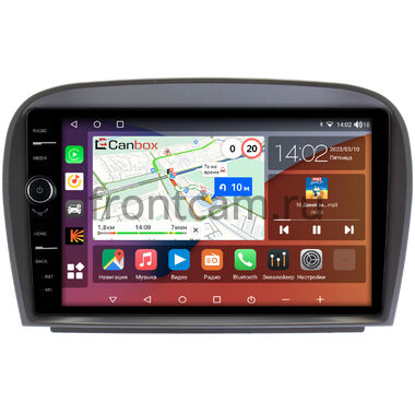 Mercedes-Benz SL (R230) (2001-2011) Canbox H-Line 7842-9403 на Android 10 (4G-SIM, 4/32, DSP, QLed)