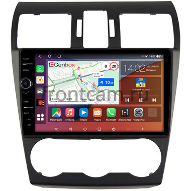 Subaru Forester 4 (2012-2015), Impreza 4, XV (2011-2016), WRX (2014-2017) Canbox H-Line 7843-9-1518 на Android 10 (4G-SIM, 4/64, DSP, QLed)