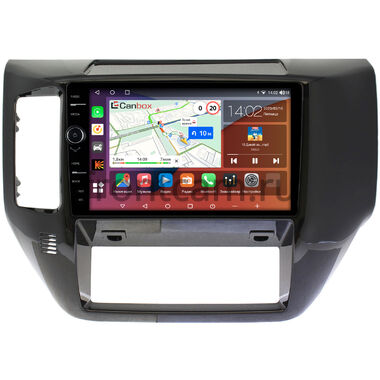 Nissan Patrol (Y61) 2004-2010 (черная, глянцевая) Canbox H-Line 7843-9-239 на Android 10 (4G-SIM, 4/64, DSP, QLed)