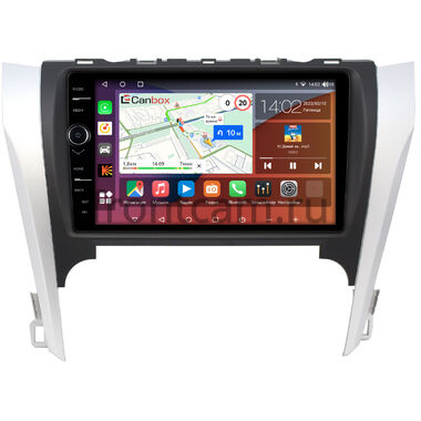 Toyota Camry XV50 2011-2014 (9 дюймов) Canbox H-Line 7843-9-3103 на Android 10 (4G-SIM, 4/64, DSP, QLed)