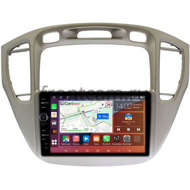 Toyota Highlander (U20), Kluger (XU20) (2000-2007) Canbox H-Line 7843-9-409 на Android 10 (4G-SIM, 4/64, DSP, QLed)