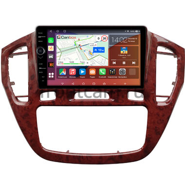 Toyota Highlander (U20), Kluger (XU20) 2000-2007 (орех) Canbox H-Line 7843-9-563 на Android 10 (4G-SIM, 4/64, DSP, QLed)