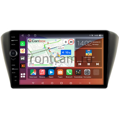 Skoda Fabia 3 (2014-2018) (черная) Canbox H-Line 7843-9-571 на Android 10 (4G-SIM, 4/64, DSP, QLed)