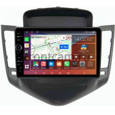 Chevrolet Cruze (2008-2012) (черная) Canbox H-Line 7843-9010 на Android 10 (4G-SIM, 4/64, DSP, QLed)