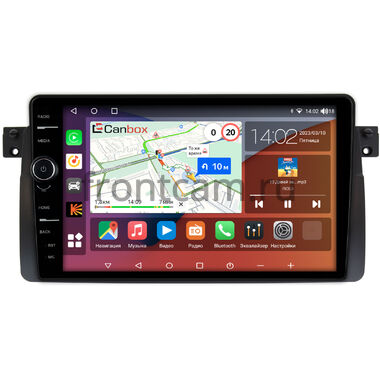 BMW 3 (E46) 1998-2007 Canbox H-Line 7843-9163 на Android 10 (4G-SIM, 4/64, DSP, QLed)