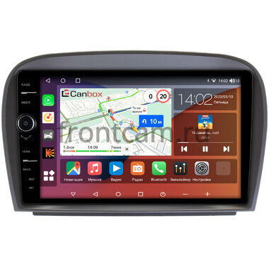 Mercedes-Benz SL (R230) 2006-2011 Canbox H-Line 7843-9403 на Android 10 (4G-SIM, 4/64, DSP, QLed)