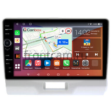 Suzuki Hustler 2014-2019 Canbox H-Line 7844-9-1379 на Android 10 (4G-SIM, 6/128, DSP, QLed)