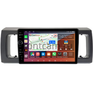 Suzuki Alto (2014-2024) (черная) Canbox H-Line 7844-9-256 на Android 10 (4G-SIM, 6/128, DSP, QLed)