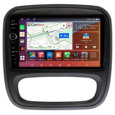 Opel Vivaro B (2014-2018) Canbox H-Line 7844-9-RE053N на Android 10 (4G-SIM, 6/128, DSP, QLed)