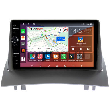 Renault Megane 2 2002-2009 Canbox H-Line 7844-9231 на Android 10 (4G-SIM, 6/128, DSP, QLed)