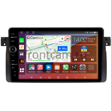 BMW 3 (E46) (1998-2007) Canbox H-Line 7845-9163 на Android 10 (4G-SIM, 8/256, DSP, QLed)