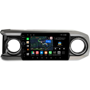 Toyota Tacoma 3 (2015-2023) (черная, глянцевая) Canbox M-Line 7850-10-1431 на Android 10 (4G-SIM, 2/32, DSP, QLed)