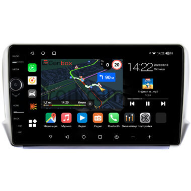 Peugeot 208, 2008 (2013-2019) Canbox M-Line 7850-10-732 на Android 10 (4G-SIM, 2/32, DSP, QLed)