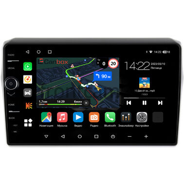 Suzuki Swift 5 2016-2024 (глянцевая) Canbox M-Line 7850-10-795 на Android 10 (4G-SIM, 2/32, DSP, QLed)