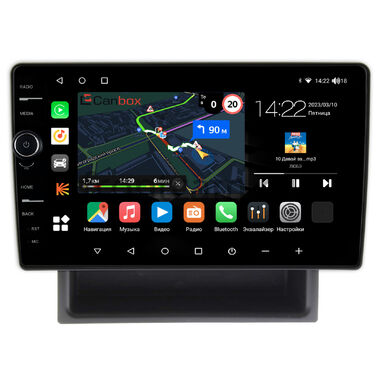 Nissan Cube 2 (Z11) 2002-2008 Canbox M-Line 7851-10-1113 на Android 10 (4G-SIM, 4/64, DSP, QLed)