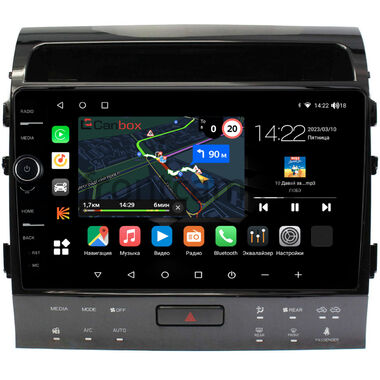 Toyota Land Cruiser 200 2010-2012 для авто с Navi (тип А) Canbox M-Line 7851-10-1203 на Android 10 (4G-SIM, 4/64, DSP, QLed)