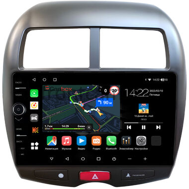 Mitsubishi ASX, Outlander Sport, RVR 3 2010-2019 Canbox M-Line 7851-10-1213 на Android 10 (4G-SIM, 4/64, DSP, QLed)