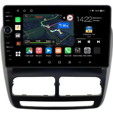 Fiat Doblo 2 2009-2015 Canbox M-Line 7851-10-1401 на Android 10 (4G-SIM, 4/64, DSP, QLed)