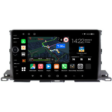 Toyota Highlander 3 (U50) 2013-2019 Canbox M-Line 7851-1035 на Android 10 (4G-SIM, 4/64, DSP, QLed)