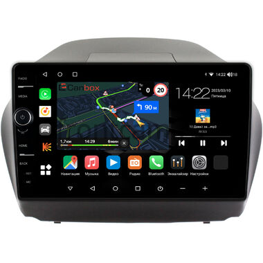 Hyundai ix35, Tucson 2 2009-2015 Canbox M-Line 7851-1043 на Android 10 (4G-SIM, 4/64, DSP, QLed) (для авто без камеры)