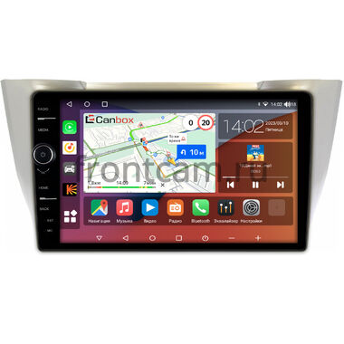 Lexus RX 300, RX 330, RX 350, RX 400h 2003-2009 Canbox H-Line 7852-10-496 на Android 10 (4G-SIM, 4/32, DSP, QLed)