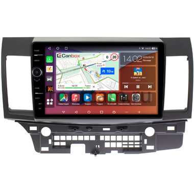 Mitsubishi Lancer 10 2007-2017 (для авто с Rockford) Canbox H-Line 7852-1047 на Android 10 (4G-SIM, 4/32, DSP, QLed)