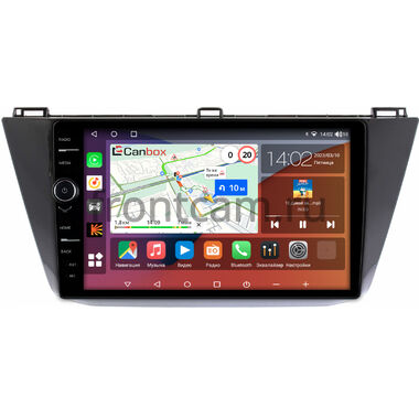 Volkswagen Tiguan 2 2016-2023 Canbox H-Line 7853-10-1122 на Android 10 (4G-SIM, 4/64, DSP, QLed)