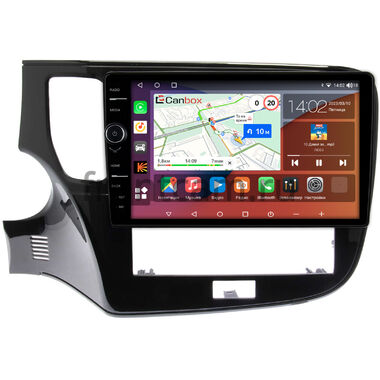 Mitsubishi Outlander 3 (2012-2024) Canbox H-Line 7853-10-1153 на Android 10 (4G-SIM, 4/64, DSP, QLed)