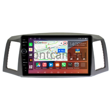 Jeep Grand Cherokee 3 (WK) 2004-2007 (руль слева) Canbox H-Line 7853-10-1193 на Android 10 (4G-SIM, 4/64, DSP, QLed)