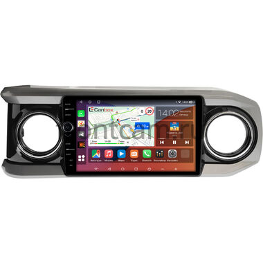 Toyota Tacoma 3 (2015-2023) (черная, глянцевая) Canbox H-Line 7853-10-1431 на Android 10 (4G-SIM, 4/64, DSP, QLed)