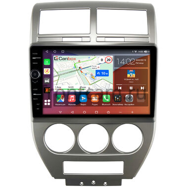 Jeep Compass, Liberty (Patriot) 2006-2010 Canbox H-Line 7853-10-328 на Android 10 (4G-SIM, 4/64, DSP, QLed)