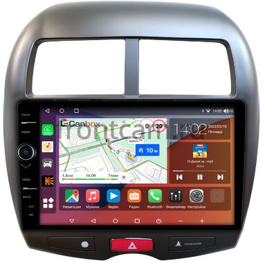 Mitsubishi ASX, Outlander Sport, RVR 3 (2010-2019) Canbox H-Line 7854-10-1213 на Android 10 (4G-SIM, 6/128, DSP, QLed)