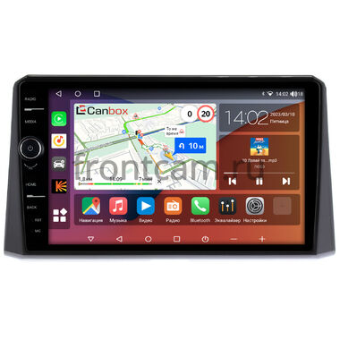 Toyota Corolla (E210), Corolla Cross 2018-2024 (глянцевая) Canbox H-Line 7855-10-1178 на Android 10 (4G-SIM, 8/256, DSP, QLed)