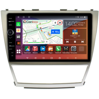 Toyota Camry XV40 (2006-2011) Canbox H-Line 7855-1063 на Android 10 (4G-SIM, 8/256, DSP, QLed)
