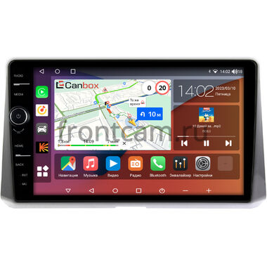 Toyota Corolla (E210), Corolla Cross 2018-2024 Canbox H-Line 7855-1078 на Android 10 (4G-SIM, 8/256, DSP, QLed)