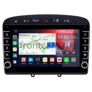 Peugeot 308, 408, RCZ 2007-2022 (черная) Canbox BGT9-0705 2/32 Android 10 (IPS, DSP, CarPlay)