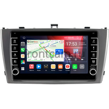 Toyota Avensis 3 2008-2015 (серебро) Canbox BGTR9-3018 4/64 на Android 10 (IPS, DSP, CarPlay)