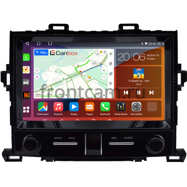 Toyota Alphard 2, Vellfire 2008-2015 Canbox EVO 2K 5814-9-0392 на Android 14 (4G-SIM, 4/64, DSP, QLed, AI, 360)